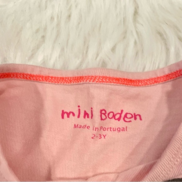 Mini Boden heart shirt in EUC, size 2-3 - Picture 4 of 6